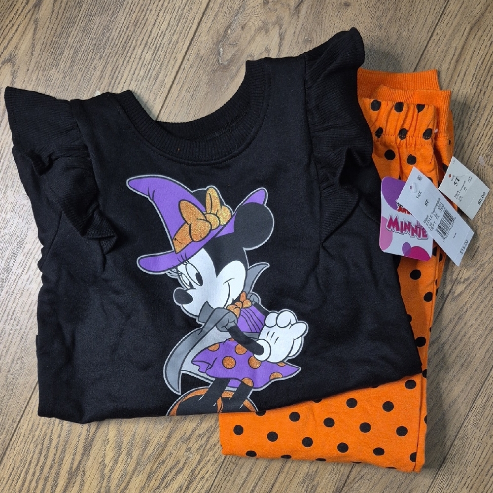 Disney Minnie Mouse Halloween Set - Black and Orange